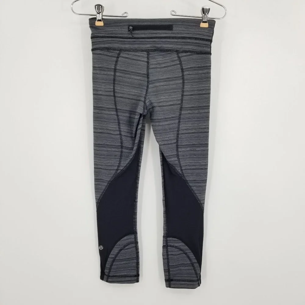 Lululemon Run Crop Inspired Women's Athletic Leggings Size‎ 4
